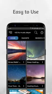 Audio 432 hertz Frequency android App screenshot 5